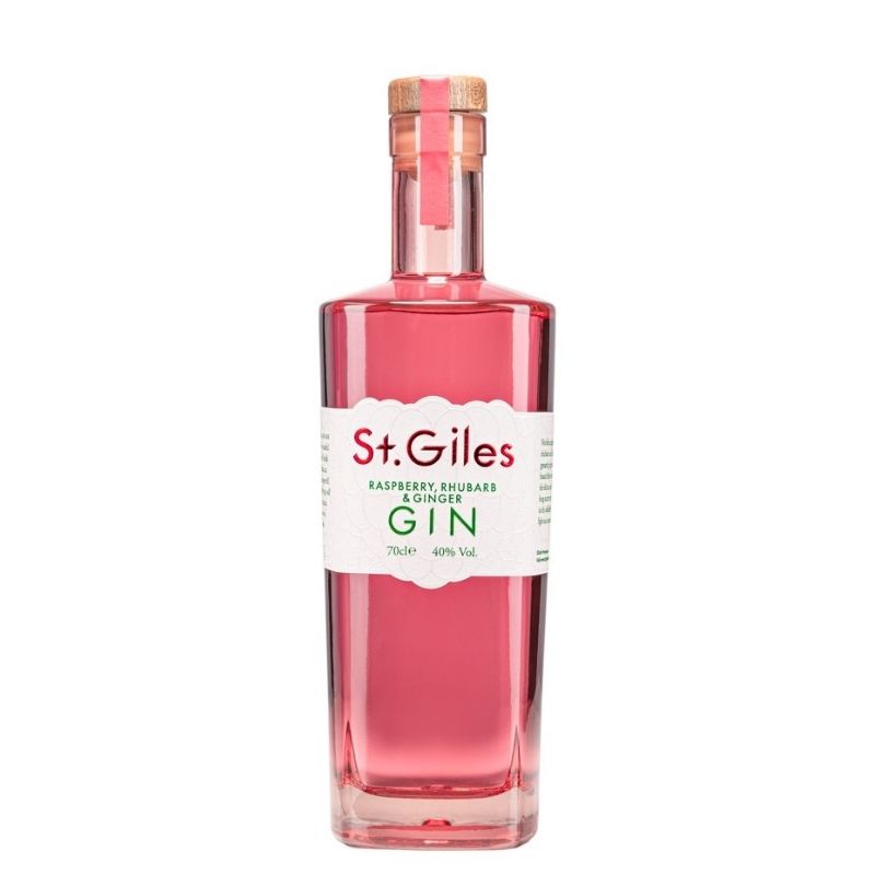 St Giles Raspberry, Rhubarb and Ginger Gin 70cl